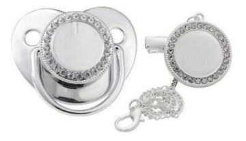 Blank Bling Pacifier