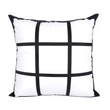Blank 9 Panel pillowcase