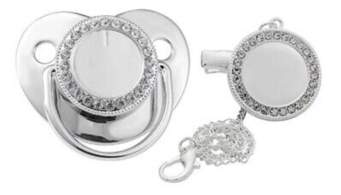 Blank Bling Pacifier